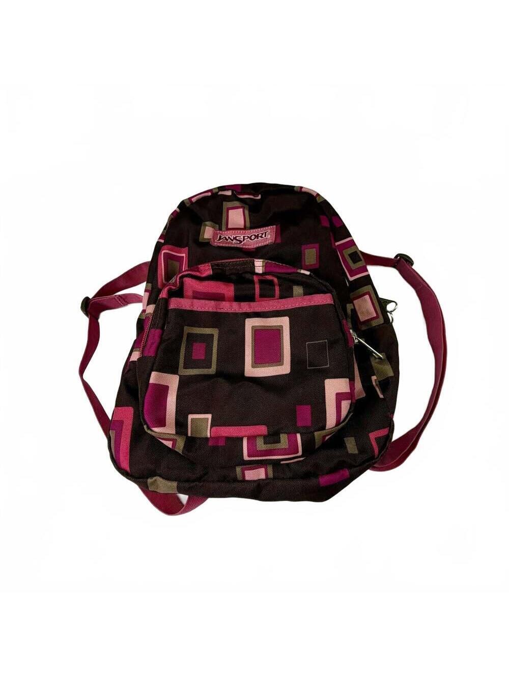 JanSport Small Geometric Print Mini Backpack - Picture 1 of 7
